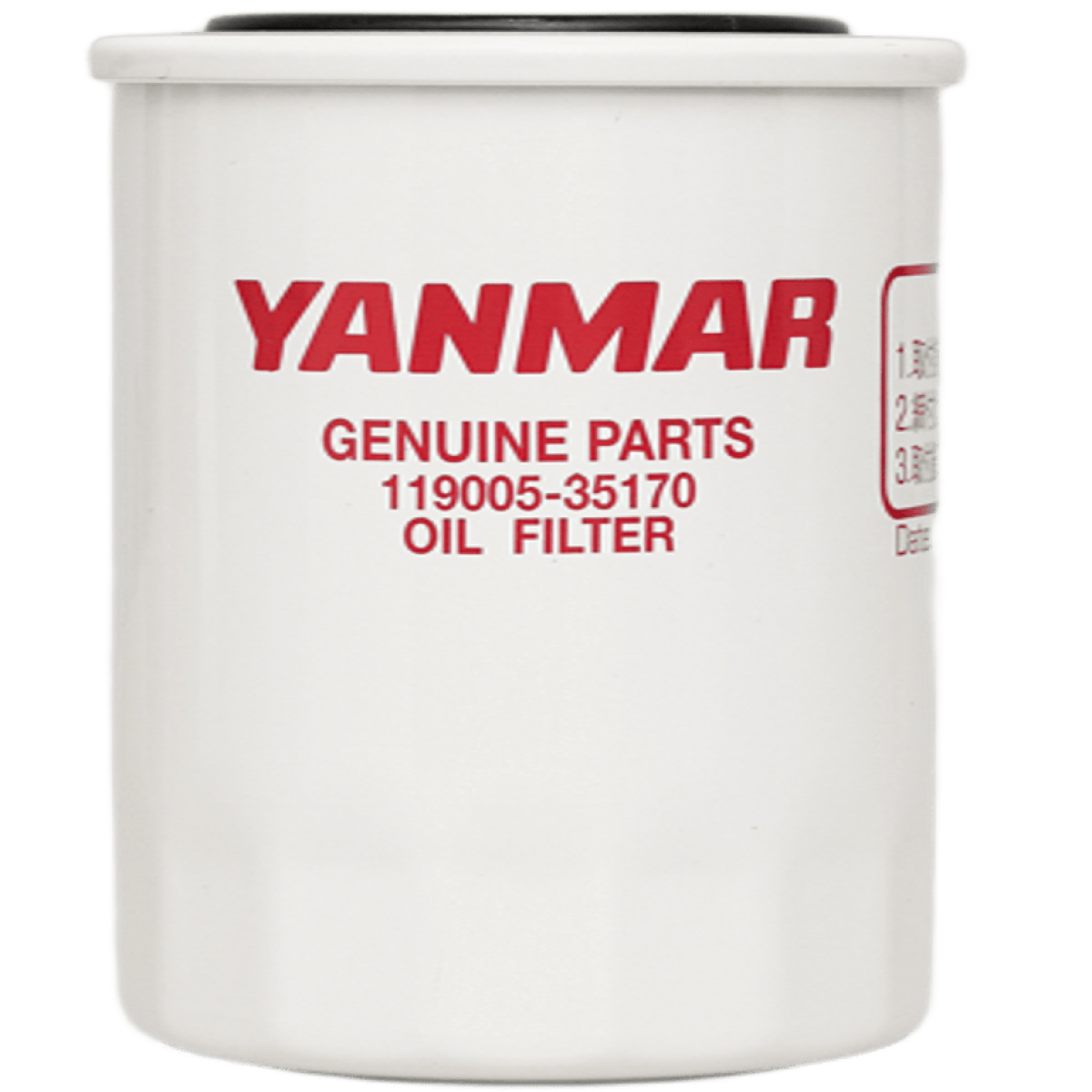 Filtro De Óleo Lubrificante do Motor Yanm...